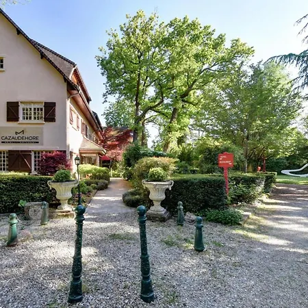 Cazaudehore, Maison Forestiere De Charme, Restaurant Gastronomique, Terrasse Ombragee Et Jardin Hotel 4*